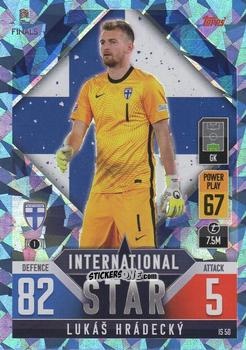 Sticker Lukáš Hrádecký - The Road To Uefa Nations League Finals 2022-2023. Match Attax 101 n. IS50b - Topps