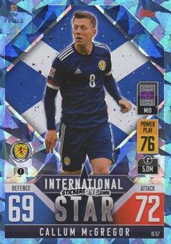 Cromo Callum McGregor - The Road To Uefa Nations League Finals 2022-2023. Match Attax 101 n. IS57b - Topps