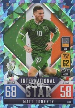 Cromo Matt Doherty - The Road To Uefa Nations League Finals 2022-2023. Match Attax 101 n. IS66b - Topps