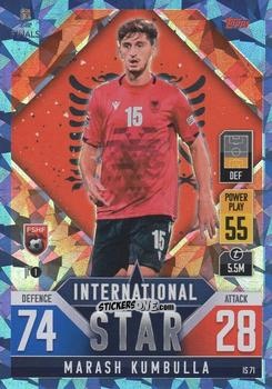 Cromo Marash Kumbulla - The Road To Uefa Nations League Finals 2022-2023. Match Attax 101 n. IS71b - Topps