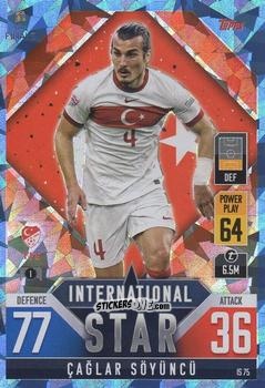 Cromo Çağlar Söyüncü - The Road To Uefa Nations League Finals 2022-2023. Match Attax 101 n. IS75b - Topps