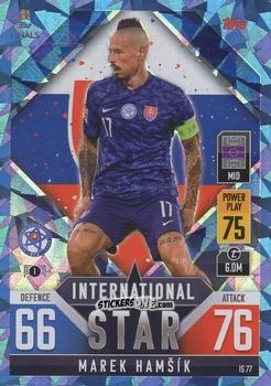 Cromo Marek Hamšïk - The Road To Uefa Nations League Finals 2022-2023. Match Attax 101 n. IS77b - Topps