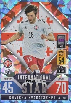 Cromo Khvicha Kvaratskhelia - The Road To Uefa Nations League Finals 2022-2023. Match Attax 101 n. IS86b - Topps