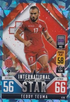 Figurina Teddy Teuma - The Road To Uefa Nations League Finals 2022-2023. Match Attax 101 n. IS96b - Topps