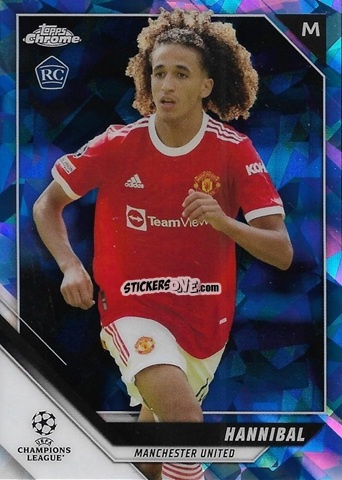 Cromo Hannibal - Champions League Chrome 2021-2022. Sapphire Edition n. 4 - Topps