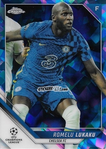 Cromo Romelu Lukaku - Champions League Chrome 2021-2022. Sapphire Edition n. 168 - Topps