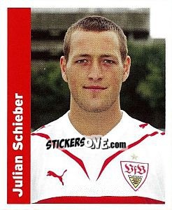 Cromo Julian Schieber - Vfb Stuttgart 2009-2010 n. 117 - Panini