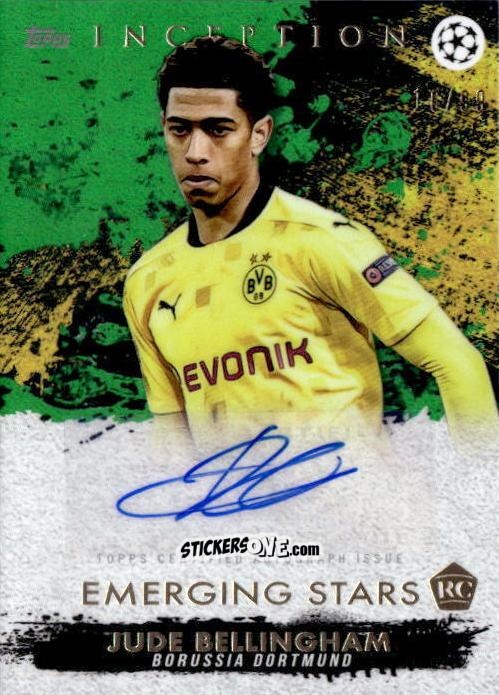 Cromo Jude Bellingham - Uefa Champions League Inception 2020-2021 n. A15 - Topps