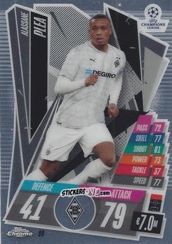 Figurina Alassane Plea - UEFA Champions League Chrome 2020-2021. Match Attax n. 99 - Topps