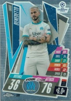 Figurina Dario Benedetto - UEFA Champions League Chrome 2020-2021. Match Attax n. 109 - Topps