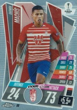 Sticker Darwin Machis - UEFA Champions League Chrome 2020-2021. Match Attax n. 80 - Topps