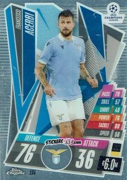 Figurina Francesco Acerbi - UEFA Champions League Chrome 2020-2021. Match Attax n. 134 - Topps