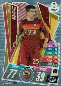 Sticker Gianluca Mancini - UEFA Champions League Chrome 2020-2021. Match Attax n. 139 - Topps