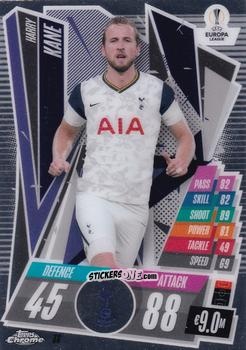 Sticker Harry Kane - UEFA Champions League Chrome 2020-2021. Match Attax n. 36 - Topps