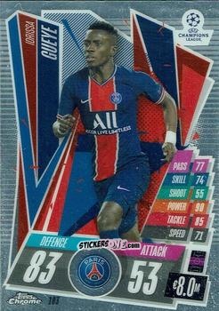 Cromo Idrissa Gueye - UEFA Champions League Chrome 2020-2021. Match Attax n. 103 - Topps