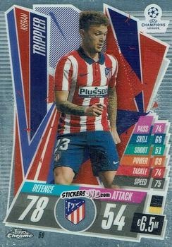 Figurina Kieran Trippier - UEFA Champions League Chrome 2020-2021. Match Attax n. 59 - Topps
