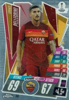 Figurina Lorenzo Pellegrini - UEFA Champions League Chrome 2020-2021. Match Attax n. 141 - Topps