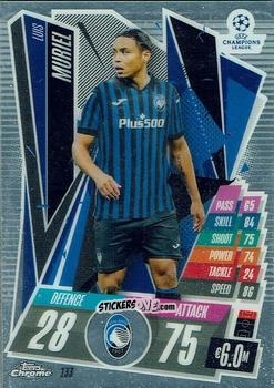 Figurina Luis Muriel - UEFA Champions League Chrome 2020-2021. Match Attax n. 133 - Topps