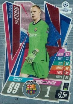 Figurina Marc-Andre ter Stegen - UEFA Champions League Chrome 2020-2021. Match Attax n. 49 - Topps