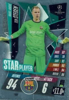 Figurina Marc-Andre ter Stegen - UEFA Champions League Chrome 2020-2021. Match Attax n. 168 - Topps