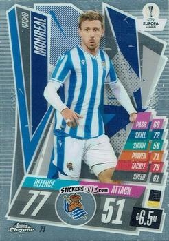 Cromo Nacho Monreal - UEFA Champions League Chrome 2020-2021. Match Attax n. 73 - Topps