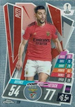 Figurina Pizzi - UEFA Champions League Chrome 2020-2021. Match Attax n. 116 - Topps