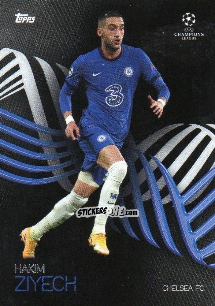 Figurina Hakim Ziyech - UEFA Champions League Knockout 2020-2021 n. 48 - Topps