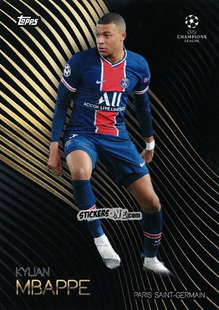 Sticker Kylian Mbappe - UEFA Champions League Knockout 2020-2021 n. 23 - Topps