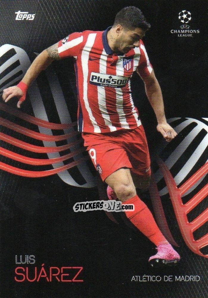 Sticker Luis Suarez - UEFA Champions League Knockout 2020-2021 n. 42 - Topps