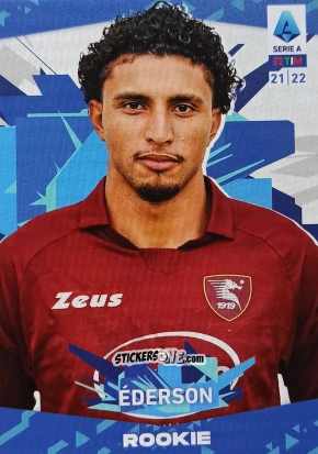 Figurina Ederson - Serie A TIM 2021-2022. Official Celebration Set n. CS36 - Panini