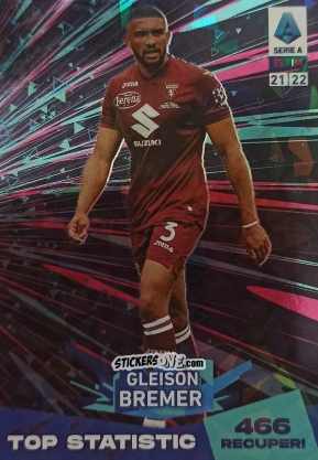 Cromo Gleison Bremer - Serie A TIM 2021-2022. Official Celebration Set n. CS66 - Panini