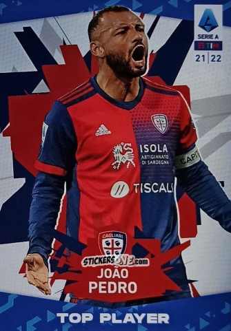 Cromo Joao Pedro - Serie A TIM 2021-2022. Official Celebration Set n. CS12 - Panini