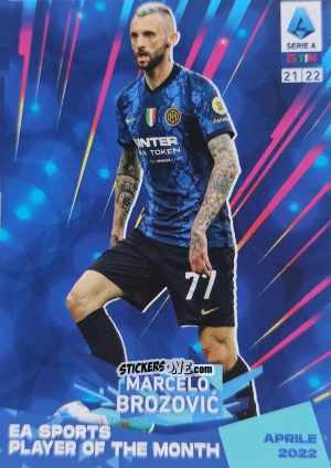 Sticker Marcelo Brozovic - Serie A TIM 2021-2022. Official Celebration Set n. CS47 - Panini