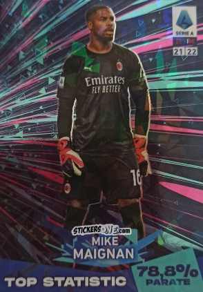 Figurina Mike Maignan - Serie A TIM 2021-2022. Official Celebration Set n. CS67 - Panini