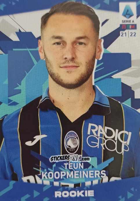 Figurina Teun Koopmainers - Serie A TIM 2021-2022. Official Celebration Set n. CS30 - Panini