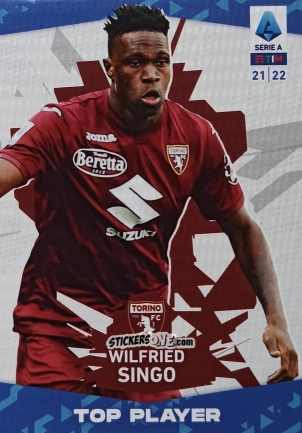 Sticker Wilfried Singo - Serie A TIM 2021-2022. Official Celebration Set n. CS27 - Panini