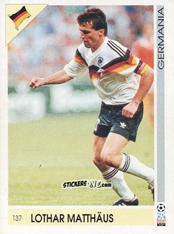 Figurina Lothar Matthaus - Usa 1994 n. 137 - Ecoul
