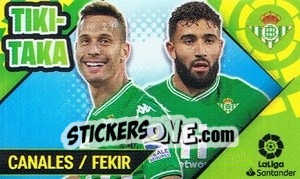 Cromo Canales/Fekir - Liga Spagnola 2022-2023 n. T5 - Panini
