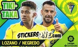 Figurina Lozano/Negredo - Liga Spagnola 2022-2023 n. T6 - Panini