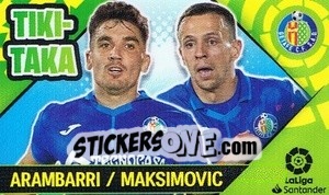 Figurina Arambarri/Maksimovic - Liga Spagnola 2022-2023 n. T10 - Panini