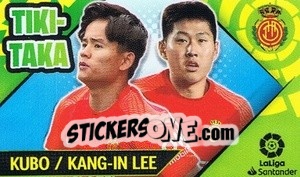 Cromo Kubo/Kang-in Lee - Liga Spagnola 2022-2023 n. T13 - Panini