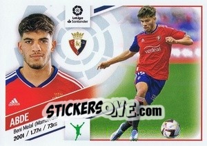 Figurina №49 Abde (CA Osasuna) - Liga Spagnola 2022-2023 n. 729 - Panini