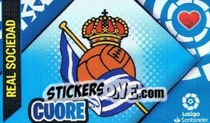 Figurina Escudo Real Sociedad - Liga Spagnola 2022-2023 n. C16 - Panini
