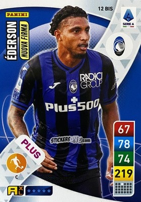 Figurina Ederson - Calciatori 2022-2023. Adrenalyn XL n. 12BIS - Panini