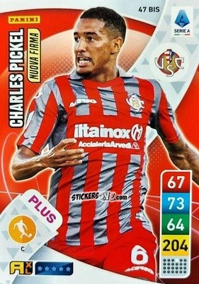 Figurina Charles Pickel - Calciatori 2022-2023. Adrenalyn XL n. 47BIS - Panini