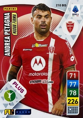 Sticker Andrea Petagna - Calciatori 2022-2023. Adrenalyn XL n. 210BIS - Panini