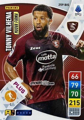 Cromo Tonny Vilhena - Calciatori 2022-2023. Adrenalyn XL n. 259BIS - Panini