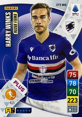 Sticker Harry Winks - Calciatori 2022-2023. Adrenalyn XL n. 273BIS - Panini