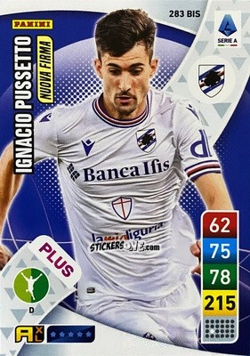 Cromo Ignacio Pussetto - Calciatori 2022-2023. Adrenalyn XL n. 283BIS - Panini