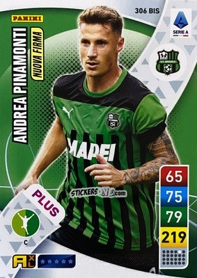 Sticker Andrea Pinamonti - Calciatori 2022-2023. Adrenalyn XL n. 306BIS - Panini